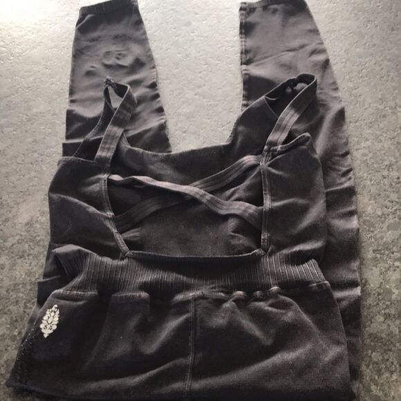 Fp Movement Washed Black Onsie NWOT - Picture 3 of 4